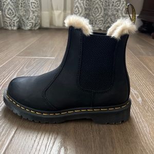 Dr. Martens Fur Lined Chelsea Boot